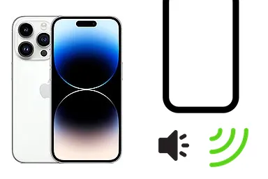 Cambiar altavoz iPhone 14 Pro